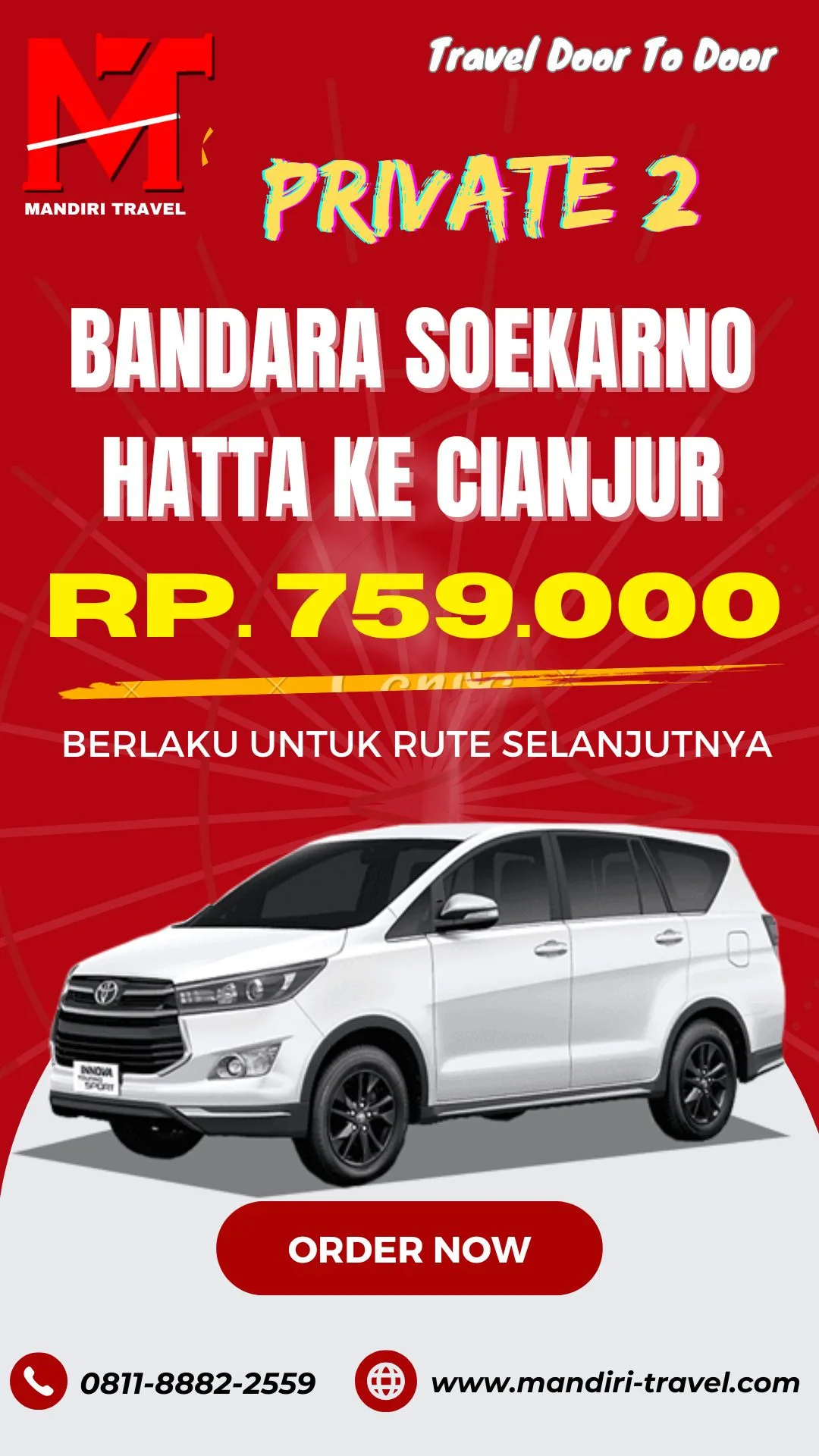 jasa travel cianjur soekarno hatta