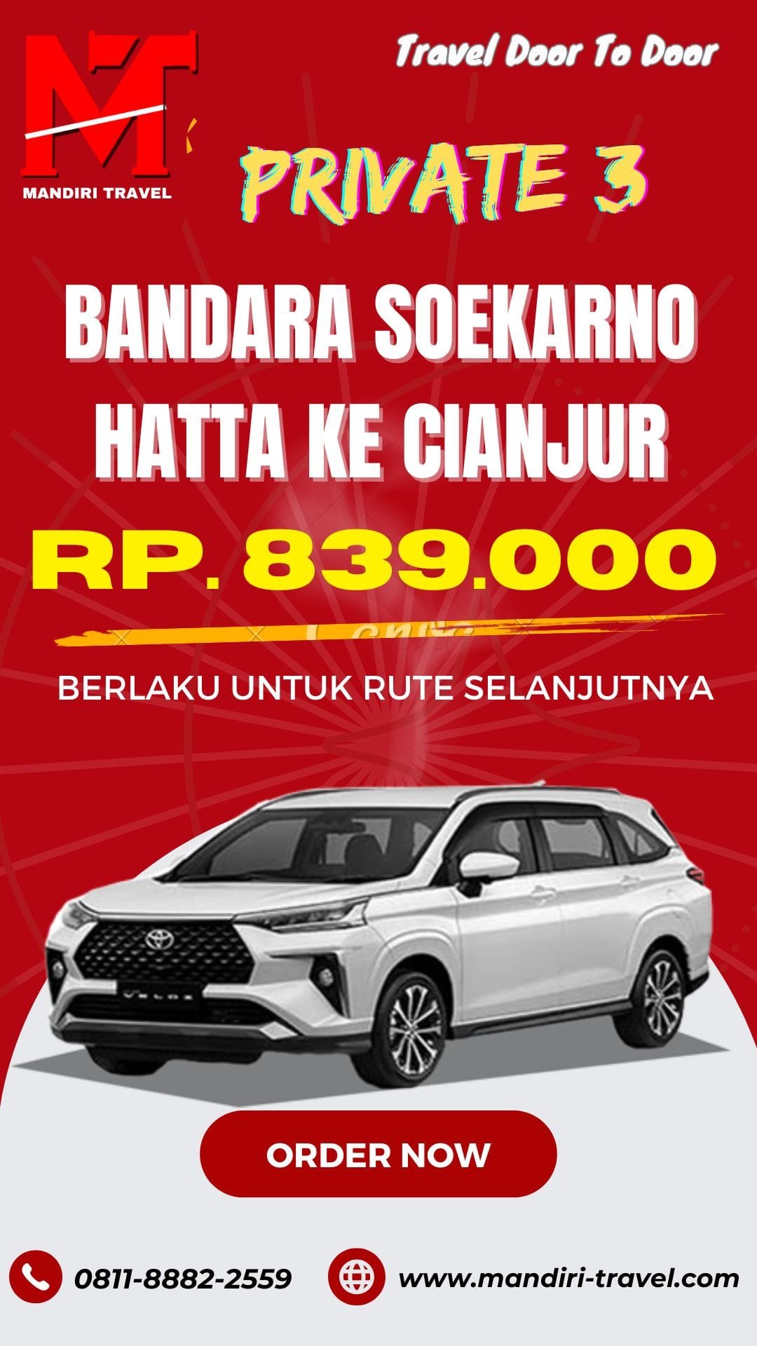 travel cianjur soekarno hatta