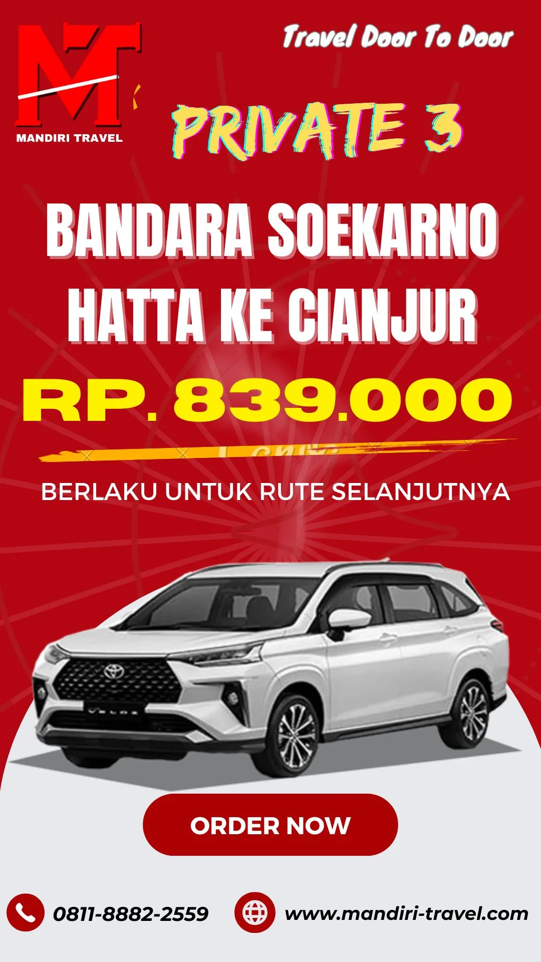 travel cianjur soekarno hatta