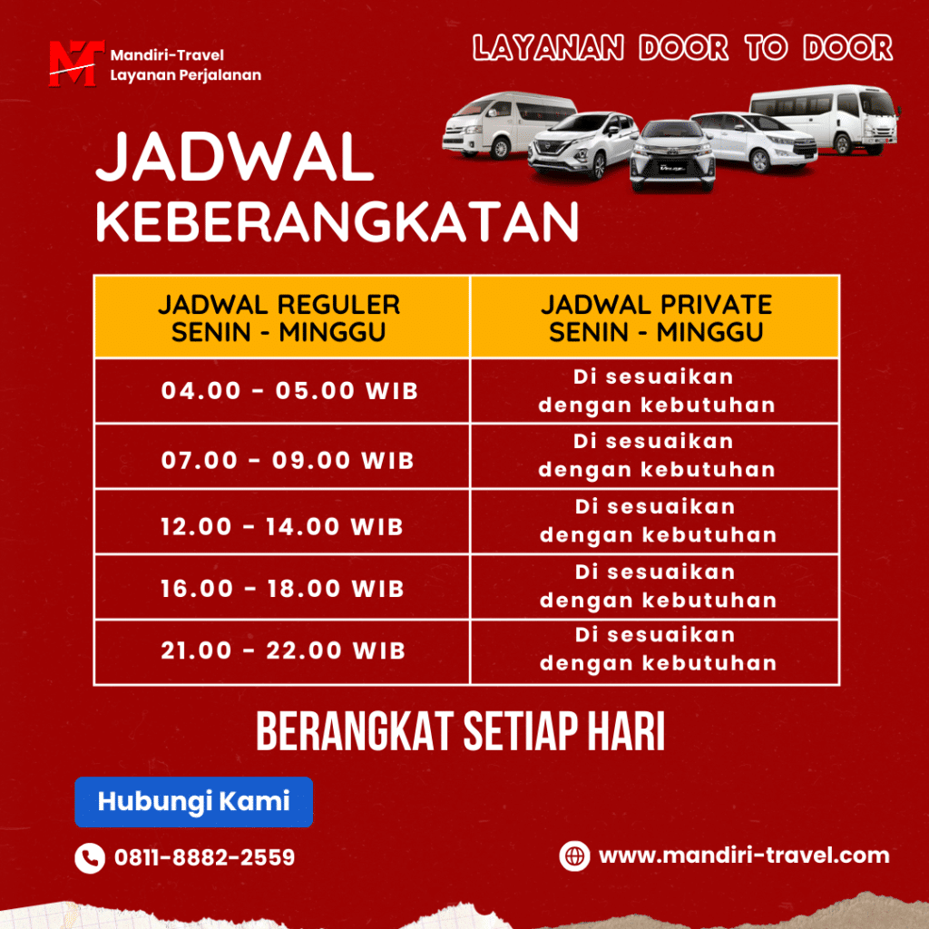 jadwal keberangkatan