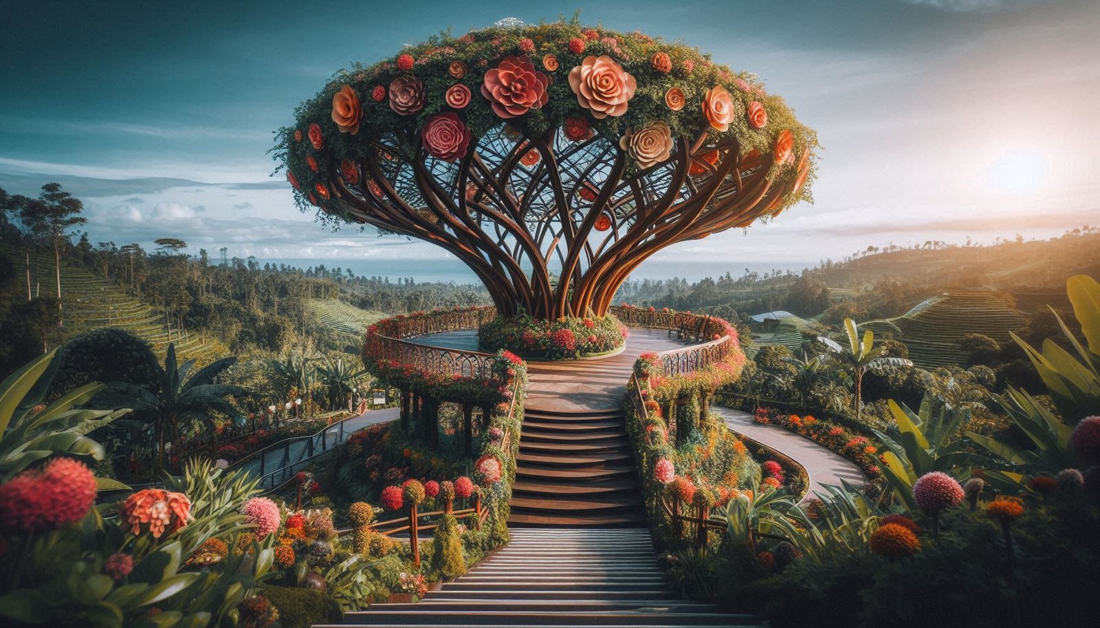 wisata taman bunga nusantara