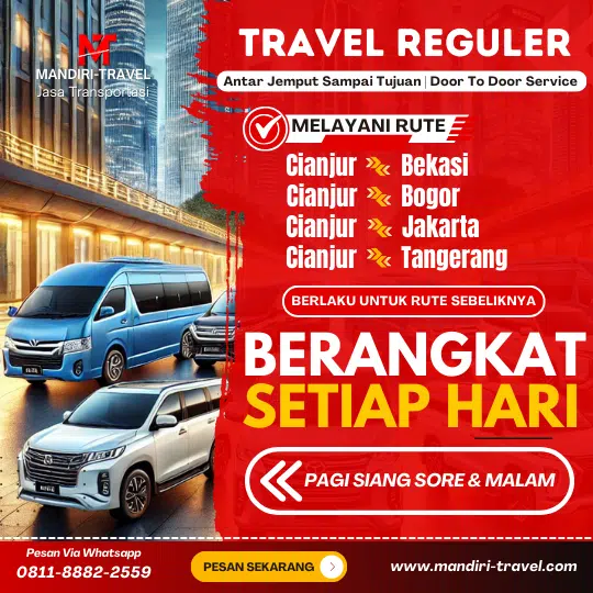 travel cianjur bekasi