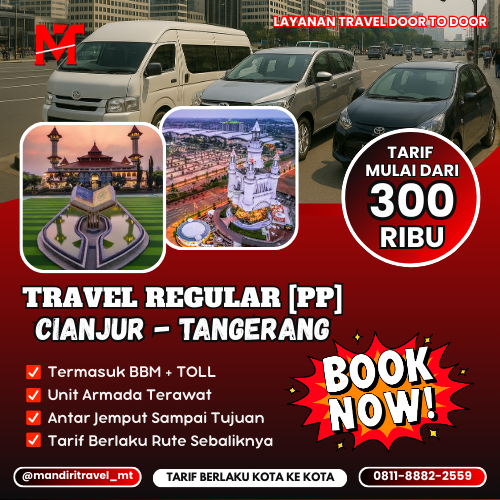Ongkos Travel Cianjur ke Tangerang