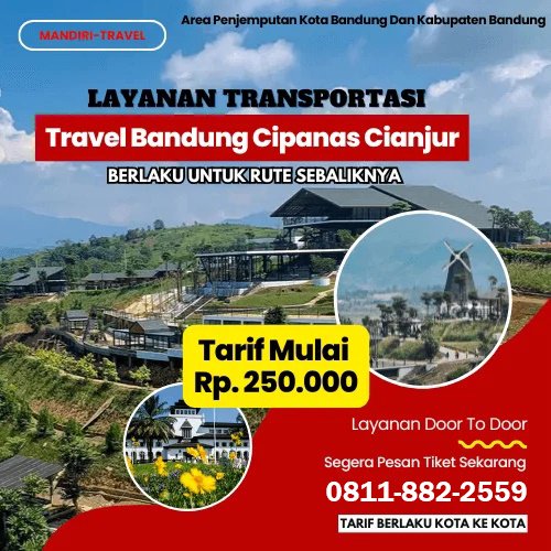 travel jakarta cipanas cianjur