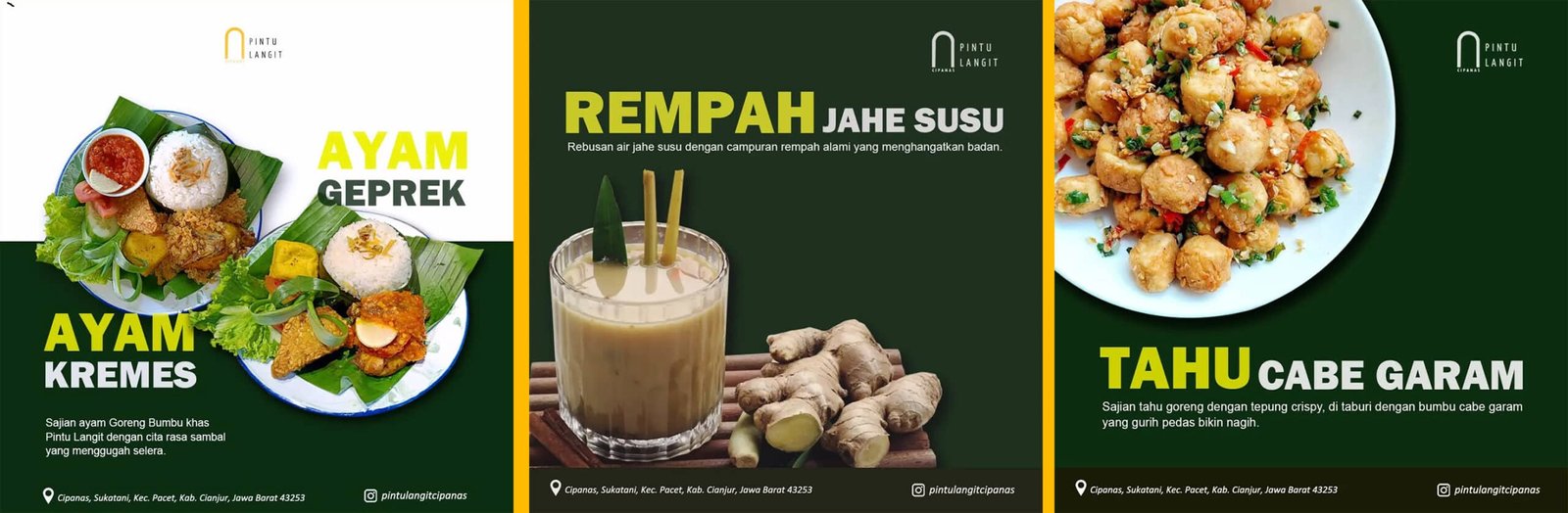 cafe pintu langit cipanas