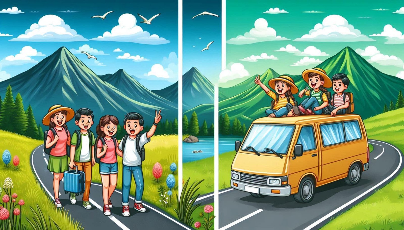 open trip atau private trip