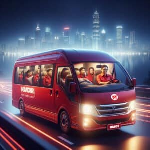 perjalanan malam hari pakai travel