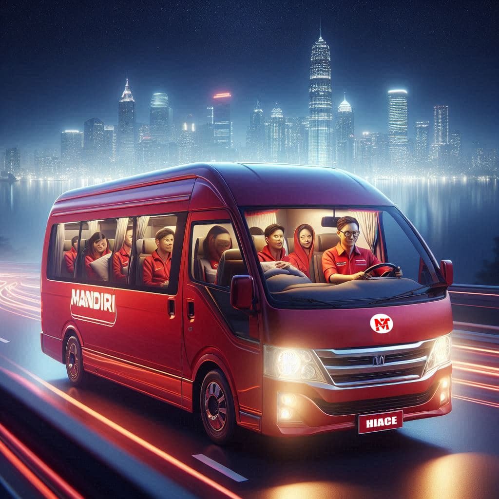 perjalanan malam hari pakai travel
