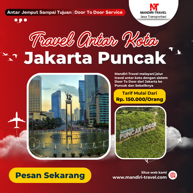 travel jakarta ke puncak