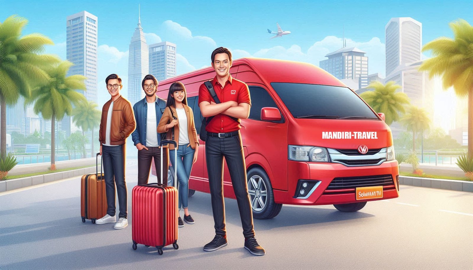 travel mandiri ke bandara soekarno hatta