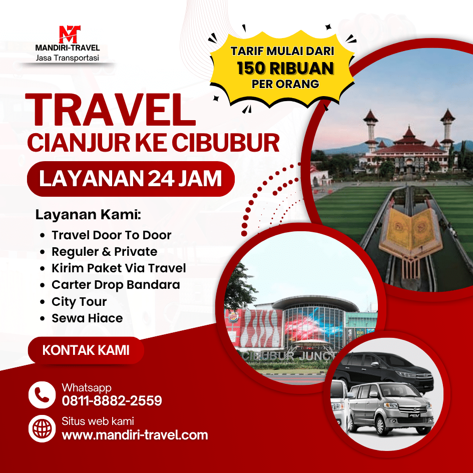 travel cianjur cibubur