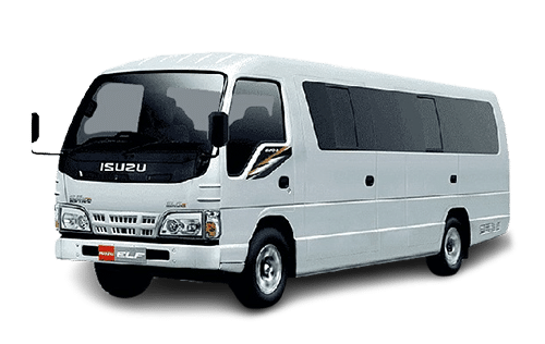 Rental Isuzu Elf Long untuk rombongan wedding dan wisata